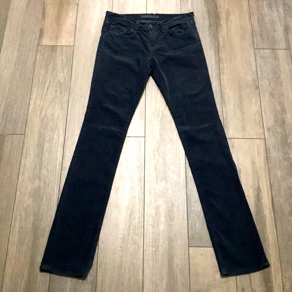J BRAND corduroys cords black 26 EUC Skinny
